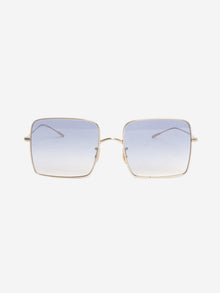 Gold metal square-frame sunglasses Sunglasses Oliver Peoples 