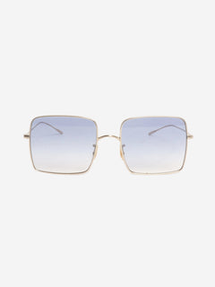 Gold metal square-frame sunglasses Sunglasses Oliver Peoples 