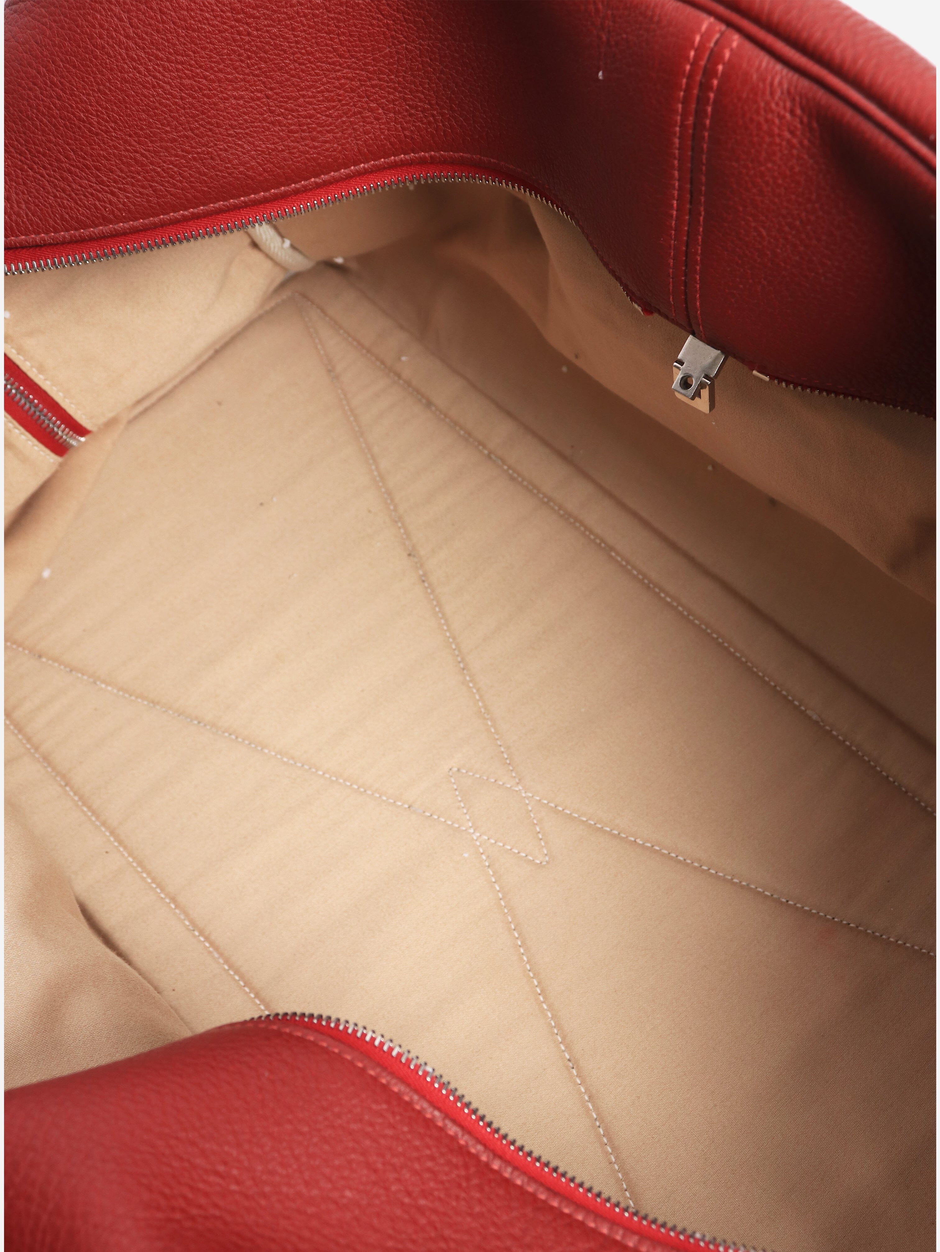 Red vintage 2001 Victoria 50 duffle bag Luggage & Travel Bags Hermes 
