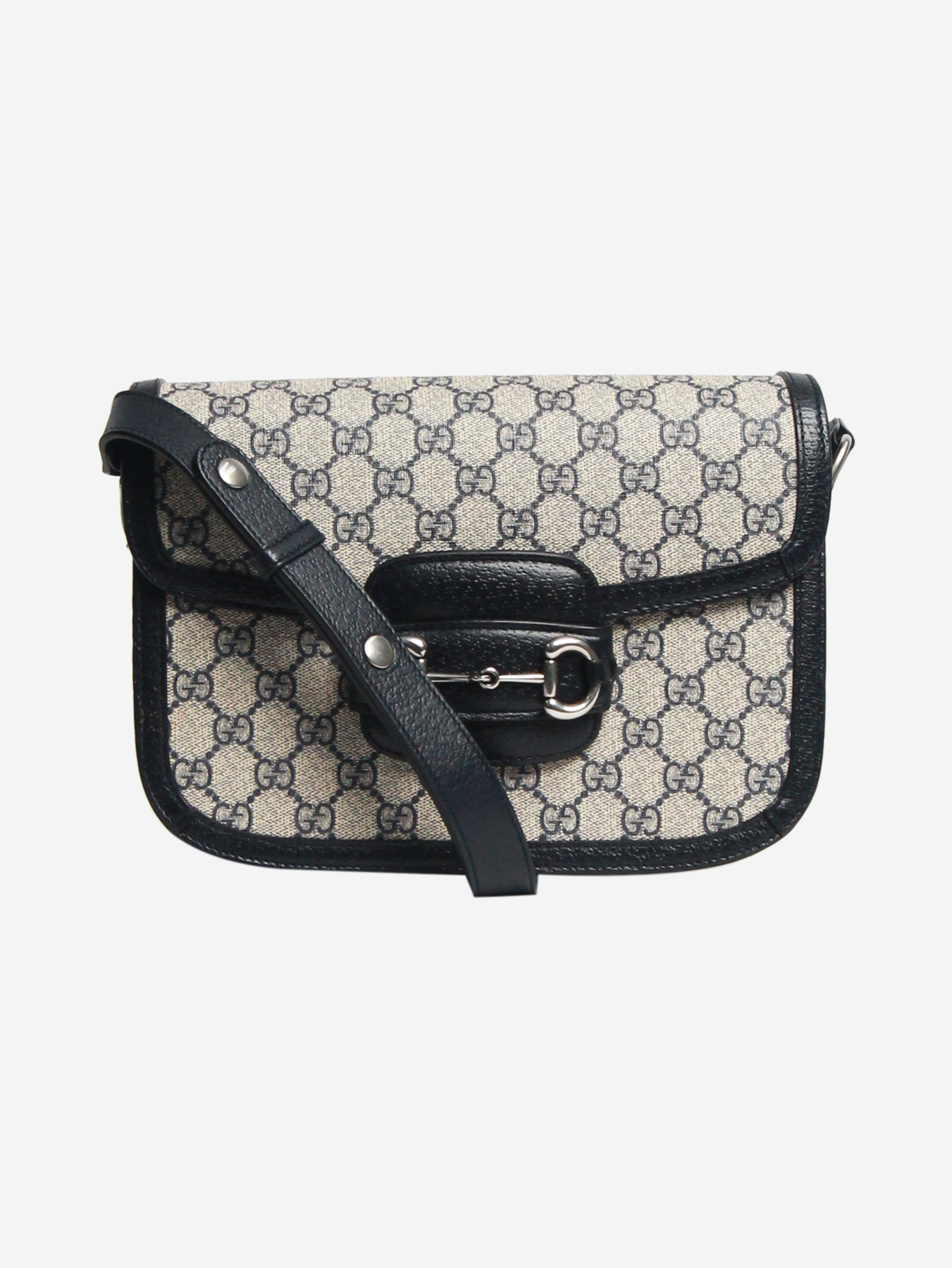 Gucci 1955 horsebit gg supreme shoulder bag shop