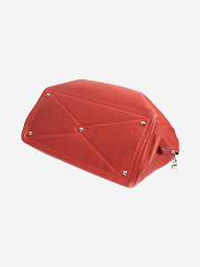 Hermes Red vintage 2001 Victoria 50 duffle bag