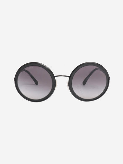 Black round-frame sunglasses Sunglasses Chanel 