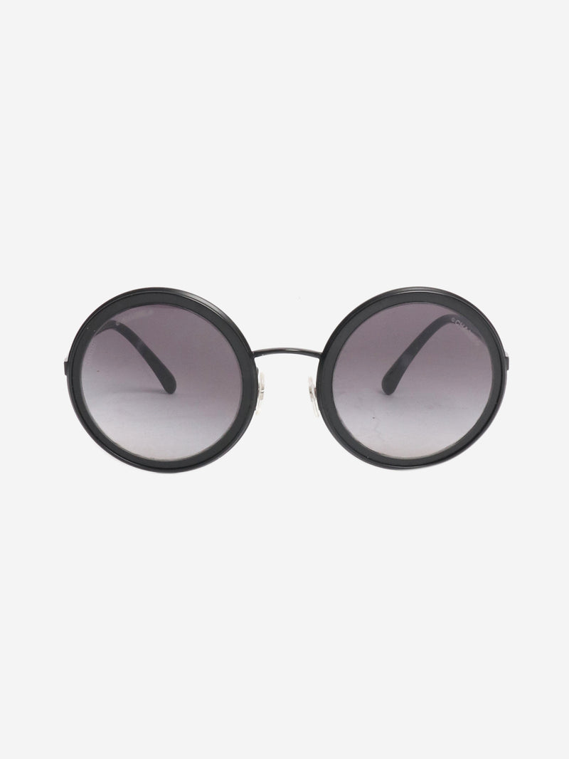Black round-frame sunglasses Sunglasses Chanel 