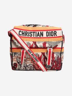 Orange Toile de Juoy Tropolica messenger bag Cross-body bags Dior 
