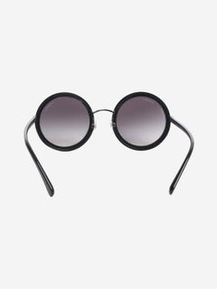 Black round-frame sunglasses Sunglasses Chanel 