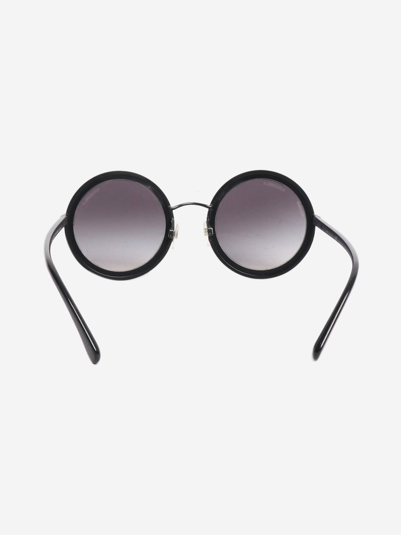 Black round-frame sunglasses Sunglasses Chanel 