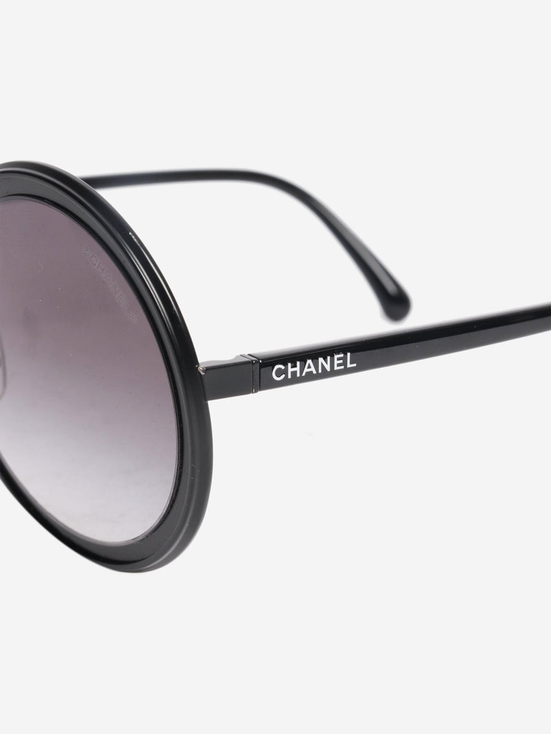 Black round-frame sunglasses Sunglasses Chanel 