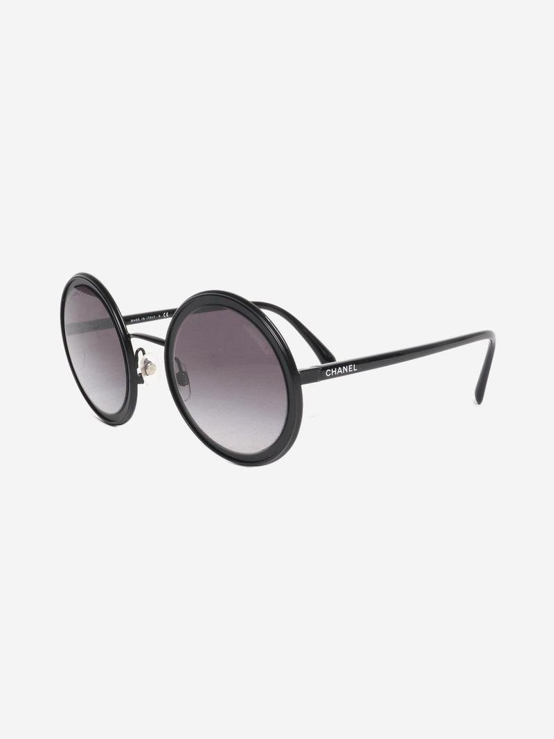 Black round-frame sunglasses Sunglasses Chanel 