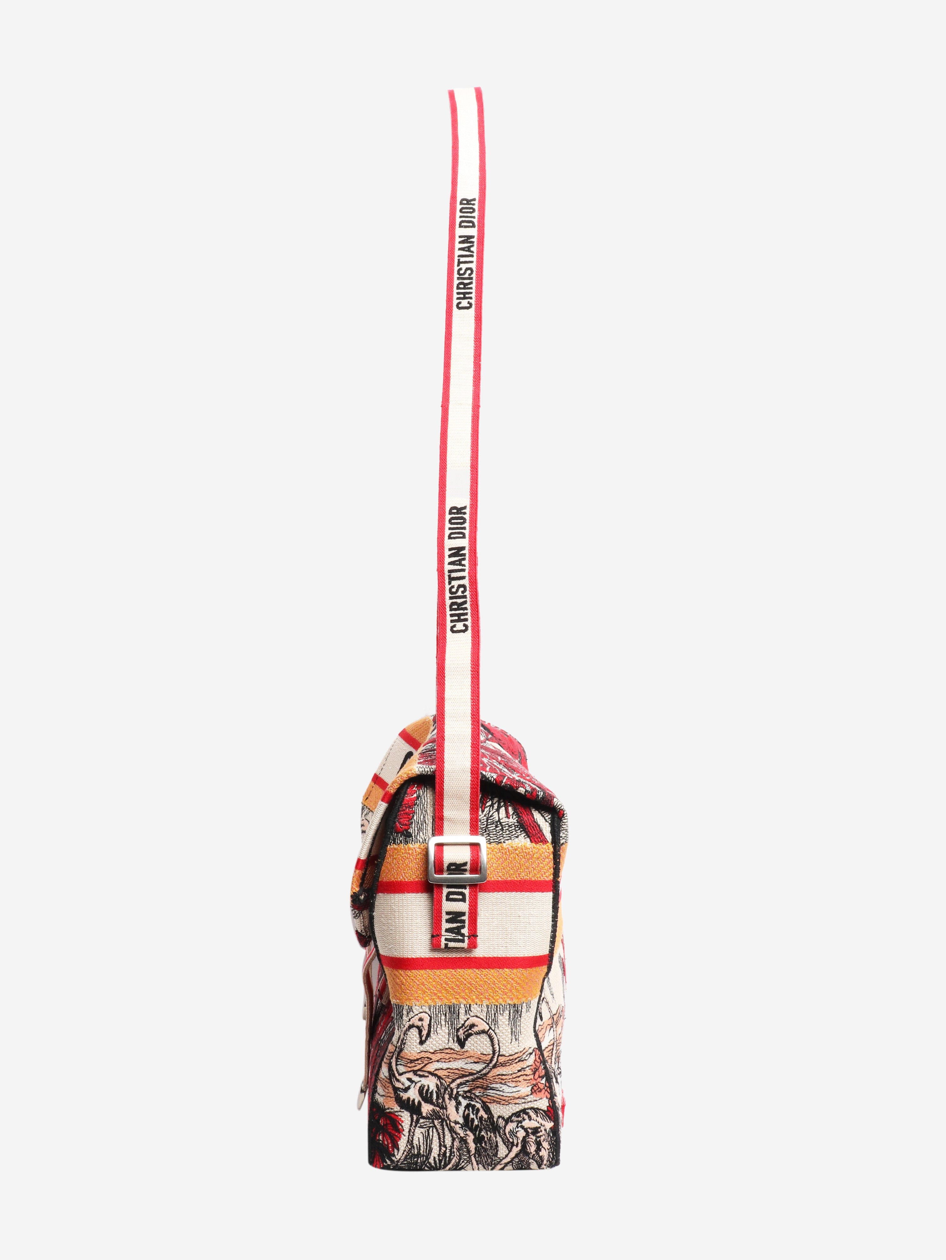 Orange Toile de Juoy Tropolica messenger bag Cross-body bags Dior 