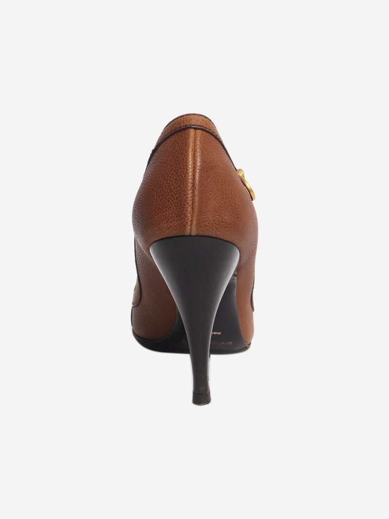 Brown pointed-toe pumps - size EU 36 (UK 3) Heels Burberry 