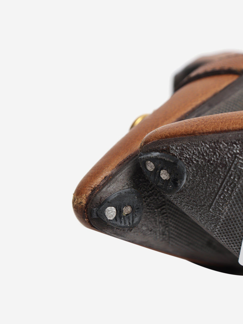 Brown pointed-toe pumps - size EU 36 (UK 3) Heels Burberry 