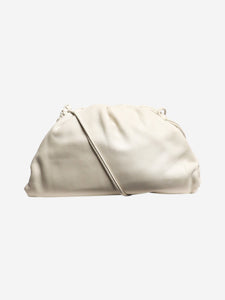 Bottega Veneta White The Pouch bag