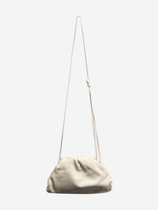 Bottega Veneta White The Pouch bag