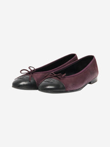 Chanel Purple ballet flats - size EU 38.5 (UK 5.5)