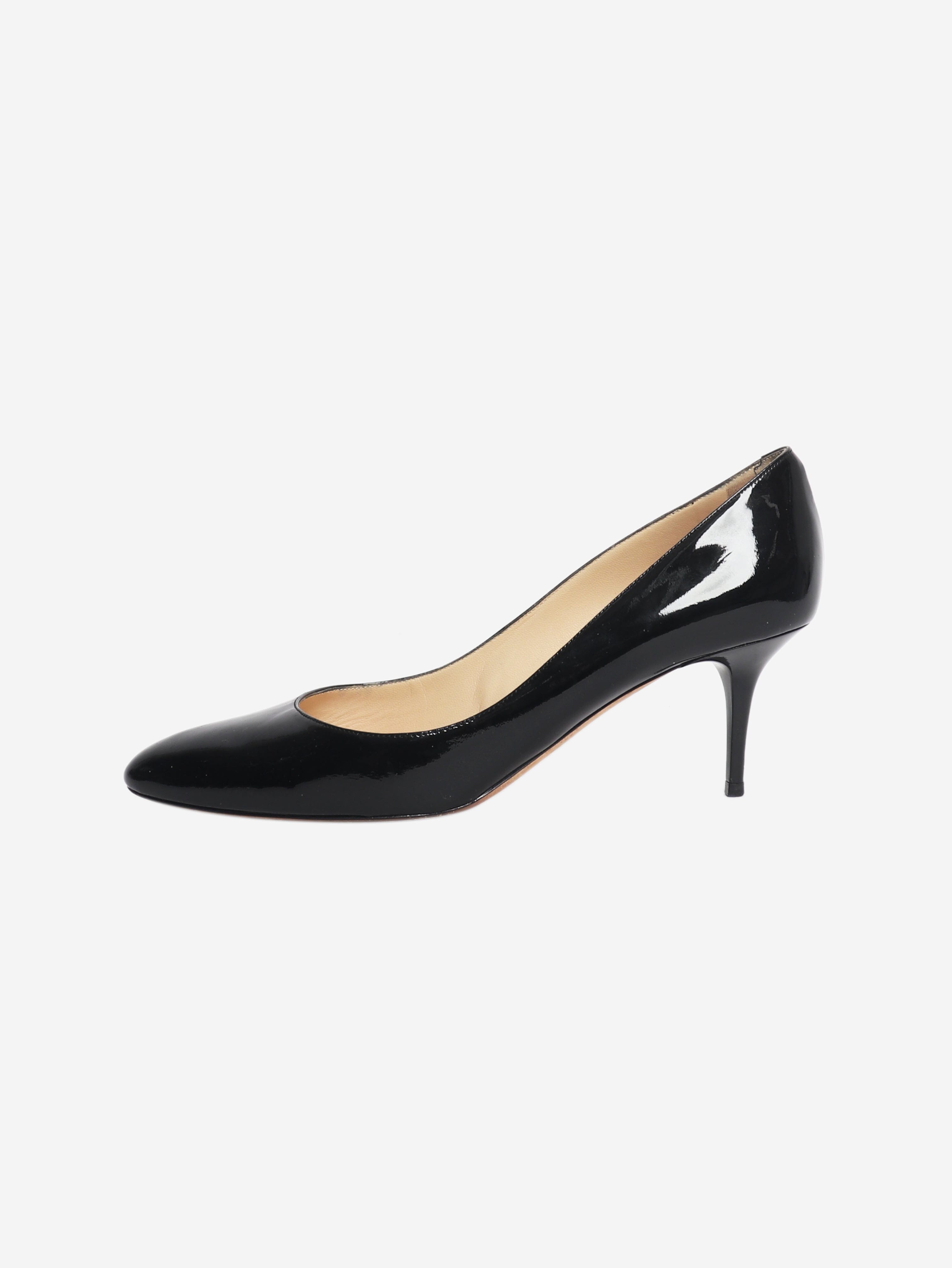 Black patent leather pumps - size EU 40 Heels Jimmy Choo 
