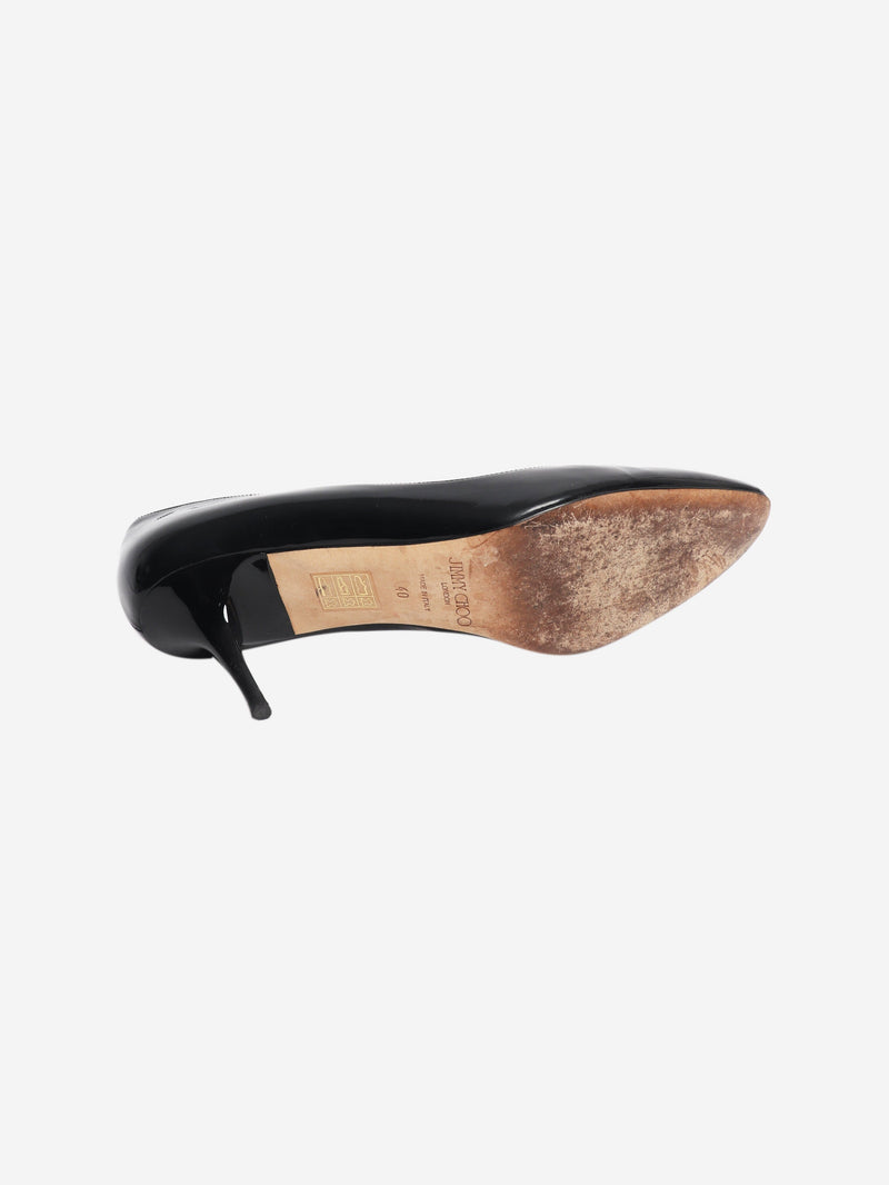 Black patent leather pumps - size EU 40 Heels Jimmy Choo 