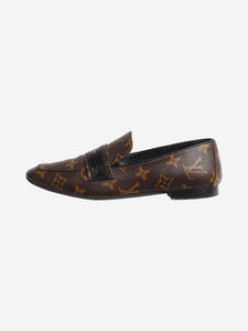 Louis Vuitton Brown Monogram loafers - size EU 36