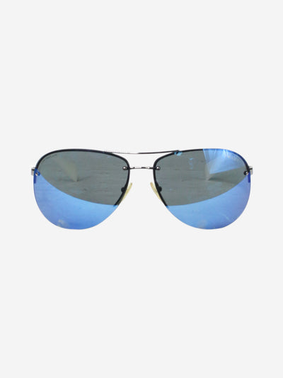 Blue aviator tinted sunglasses Sunglasses Prada 