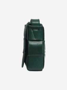 Bottega Veneta Green Cassette maxi Intrecciato bag