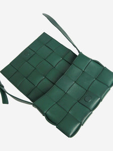 Bottega Veneta Green Cassette maxi Intrecciato bag