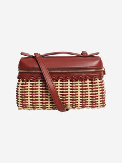 Brown Extra Pocket Wicker bag Cross-body Bags Loro Piana 