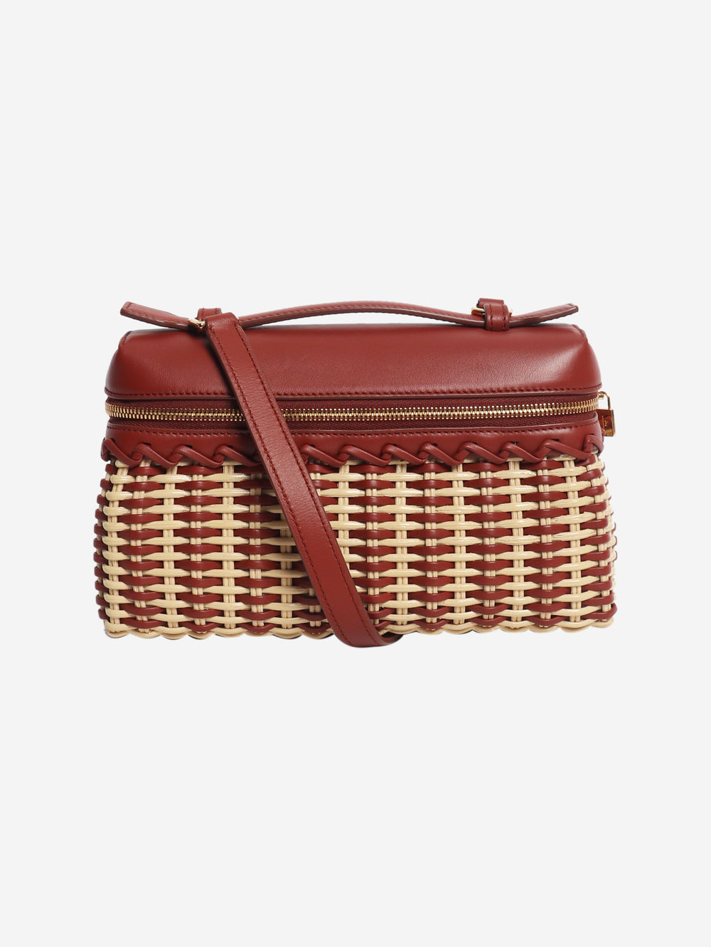 Brown Extra Pocket Wicker bag Cross-body Bags Loro Piana 