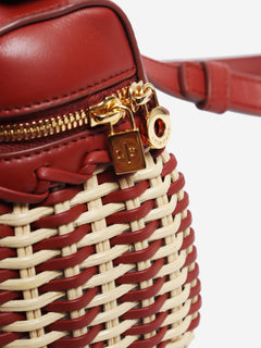 Brown Extra Pocket Wicker bag Cross-body Bags Loro Piana 