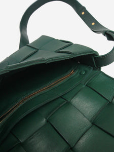 Bottega Veneta Green Cassette maxi Intrecciato bag