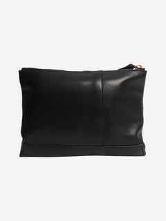 Black embellished leather clutch Clutch bags Marni 