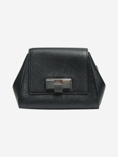 Black Geometric leather belt bag Cross-body bags Bottega Veneta 