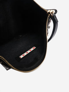 Black embellished leather clutch Clutch bags Marni 