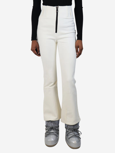 Cream ski pants - size M Trousers Schoeller 