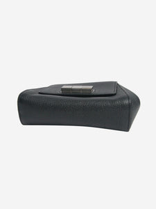 Bottega Veneta Black Geometric leather belt bag