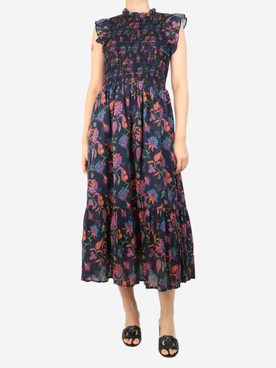 Black Freda woodland maxi dress - size S Dresses By Iris 