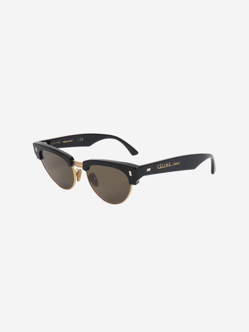 Black and gold cat-eye sunglasses Sunglasses Celine 
