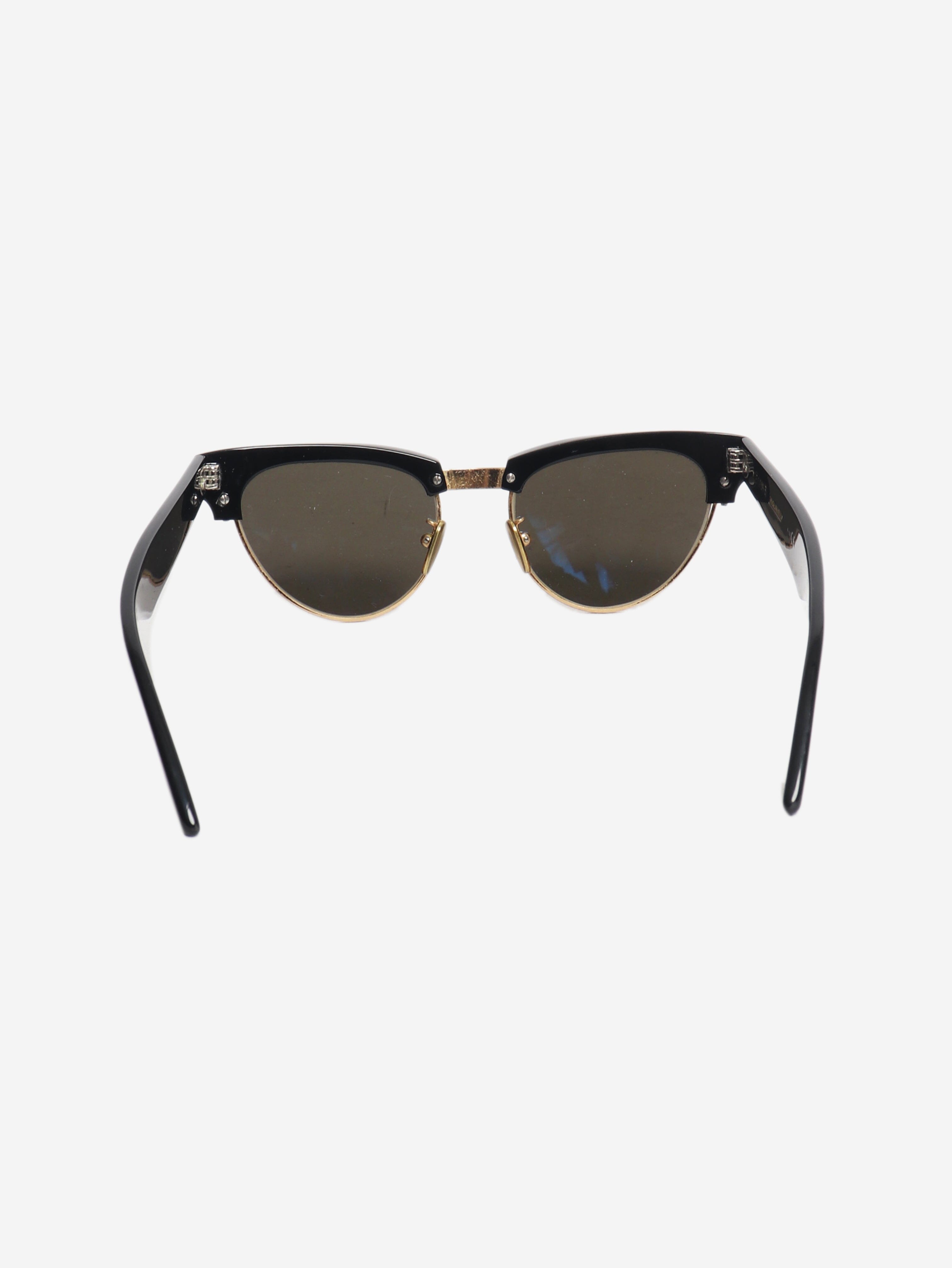 Black and gold cat-eye sunglasses Sunglasses Celine 