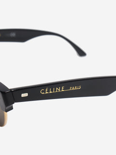 Black and gold cat-eye sunglasses Sunglasses Celine 