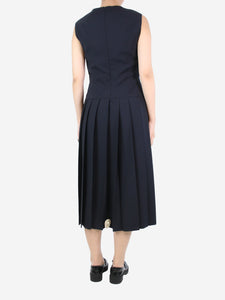 Duncan Blue sleeveless beaded dress - size US 6