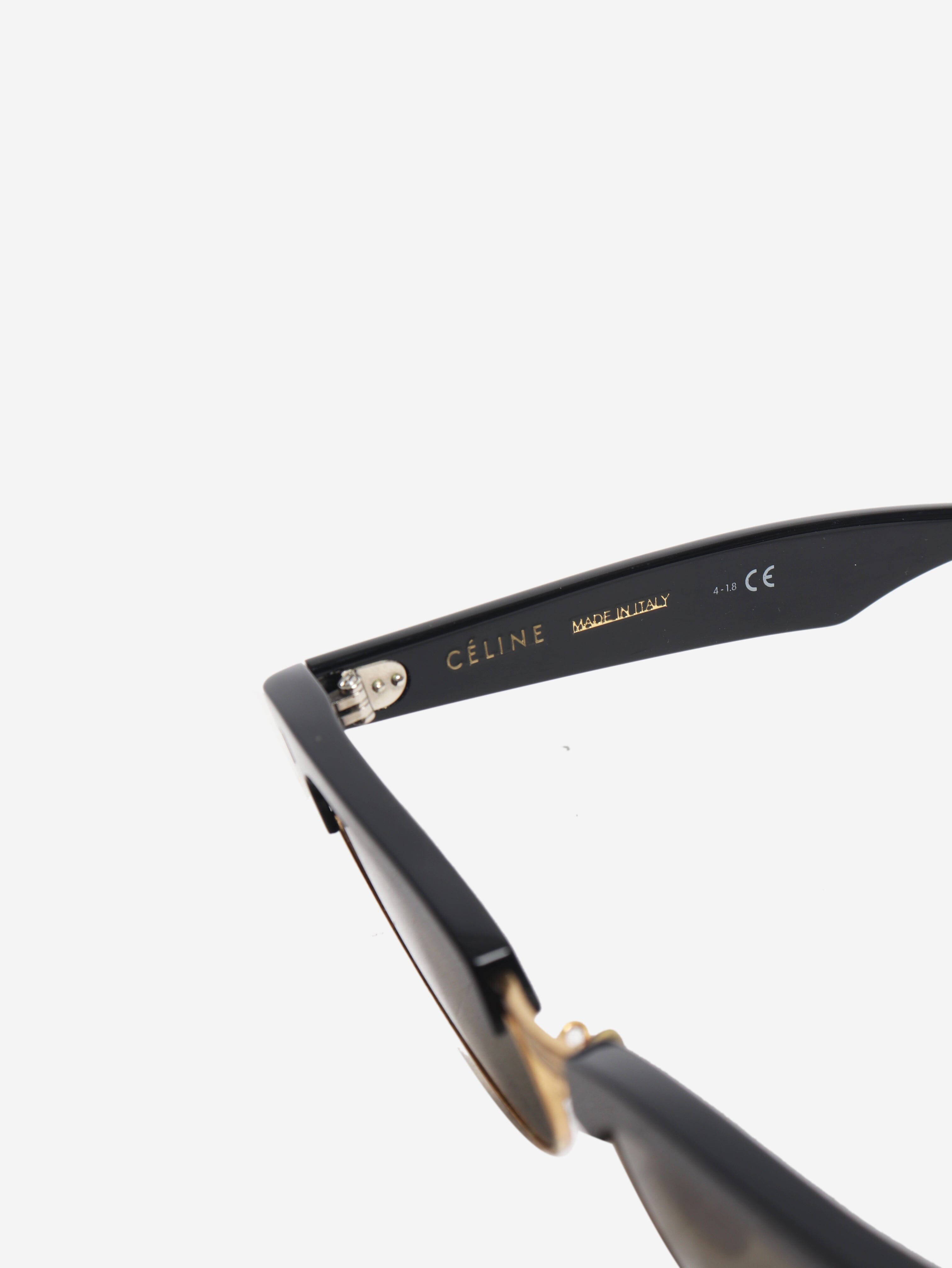 Black and gold cat-eye sunglasses Sunglasses Celine 