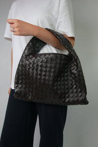 Bottega Veneta Fondant brown Intrecciato leather hobo bag