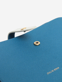 Blue leather strap clutch bag Cross-body Bags Celine 
