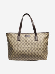 Gucci Brown monogram tote bag