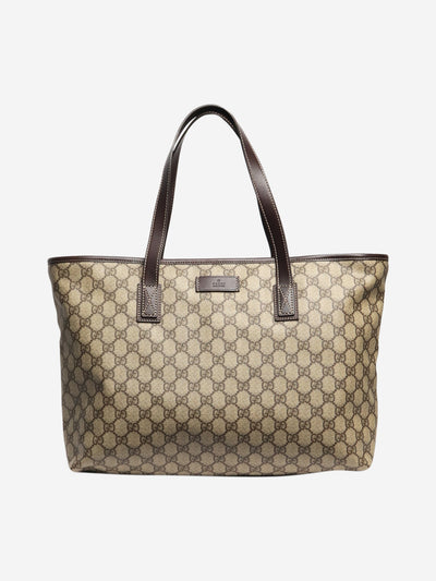 Brown monogram tote bag Tote Bags Gucci 