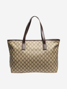 Gucci Brown monogram tote bag