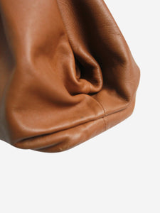 Bottega Veneta Brown The Pouch leather clutch bag