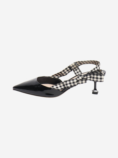 Black and white point-toe kitten heels - size EU 39 Heels Miu Miu 