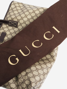 Gucci Brown monogram tote bag