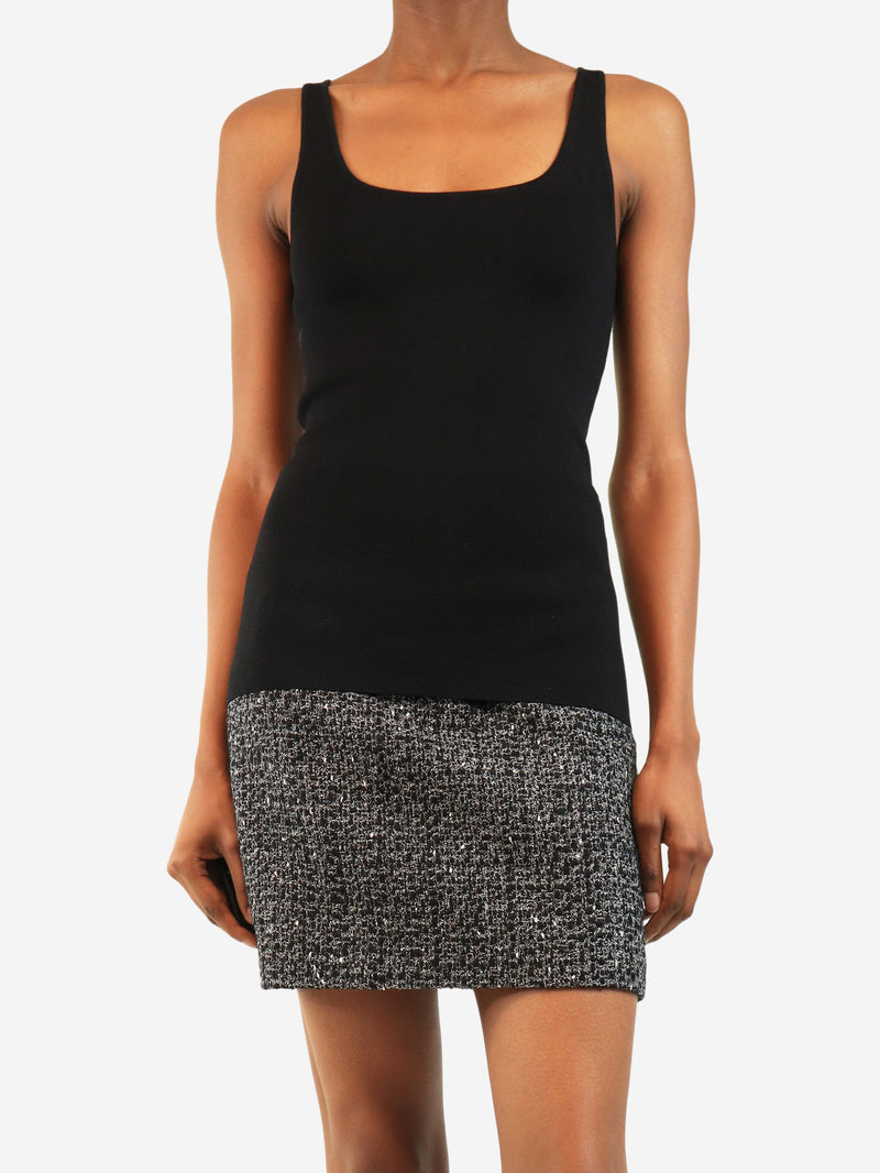 Black knit tank top - size S Tops Toteme 