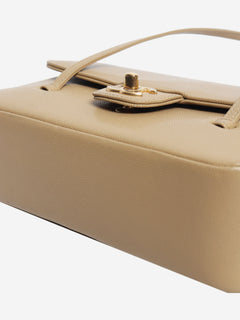 Beige 2026 Preppy Coco Flap bag