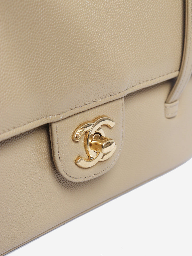 Beige 2026 Preppy Coco Flap bag